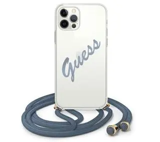 Guess Script Vintage GUHCP12LCRTVSBL do iPhone 12 Pro Max