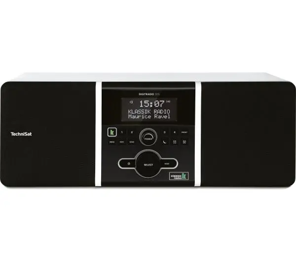 TechniSat DigitRadio 305 Klassik Edition Radio FM DAB+ Biały