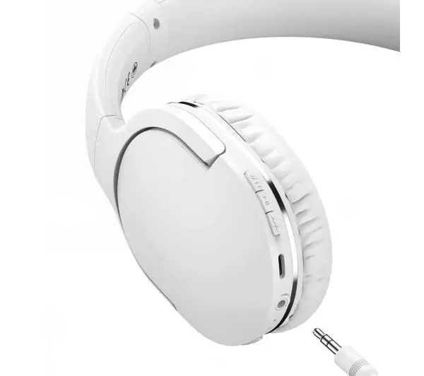 Baseus Encok D02 Pro Nauszne Bluetooth 5.0 Biały