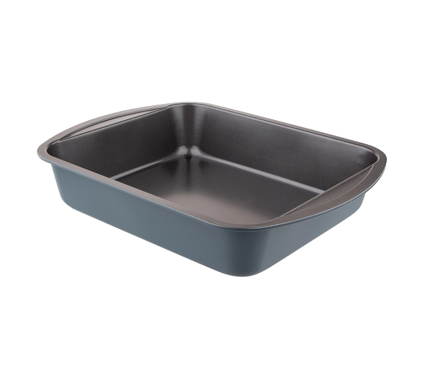 La Bonita Confitero LBF005 Duża do ciast Prostokątna Powłoka nieprzywierająca Stalowa