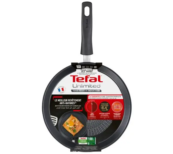 Tefal Unlimited Indukcja Tytanowa 25cm
