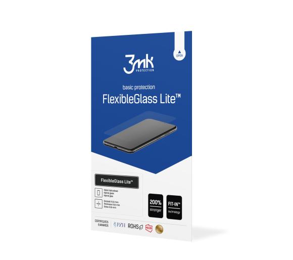 dedykowane szkło hybrydowe 3mk FlexibleGlass Lite do iPhone 13 mini