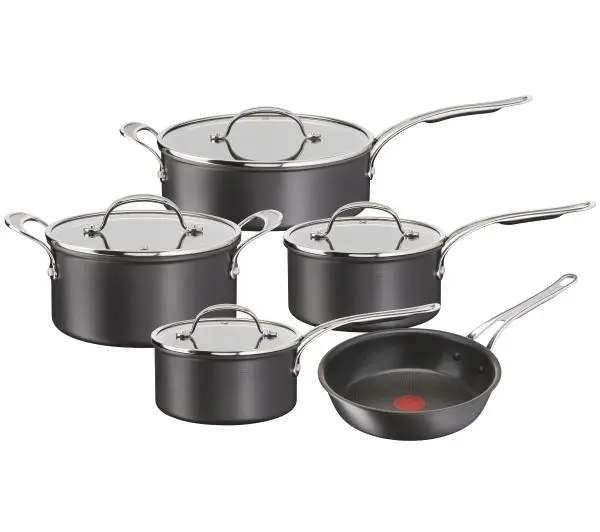 Garnki - Tefal Jamie Oliver Cook's Classic Indukcja Aluminium 9 elementów
