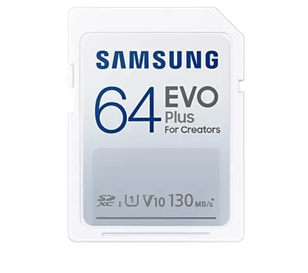 Samsung EVO Plus 64GB 130Mb/s U1 V10