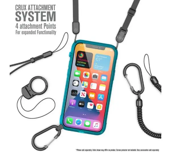 Catalyst Vibe do iPhone 12/12 Pro niebiesko Przeźroczysty