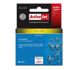 ActiveJet AE-614N (zamiennik T0614) Żółty 13 ml