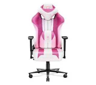Diablo Chairs X-Player 2.0 Normal Size Gamingowy do 150kg Skóra ECO Tkanina Marshmallow pink - Kup na Raty - RRSO 0%