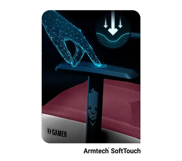 Diablo Chairs X-Gamer 2.0 Normal Size Gamingowy do 150kg Skóra ECO Tkanina Marshmallow pink - Kup na Raty - RRSO 0%