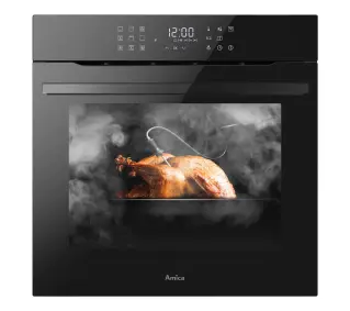 Amica ED975398BA+ X-Type Steam P Termoobieg Termosonda Czarny - Kup na Raty - RRSO 0%