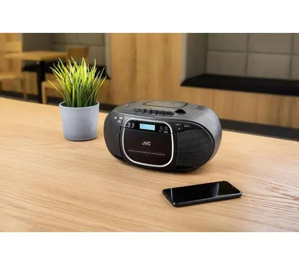 JVC RC-E561B-DAB Bluetooth Czarny - Kup na Raty - RRSO 0%