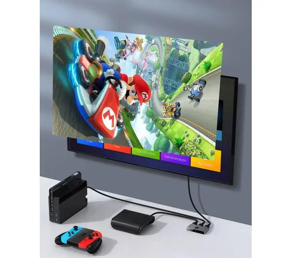 Baseus CAHUB-BC0G Switcher Dwukierunkowy HDMI 4K