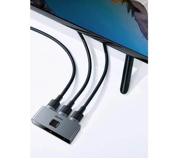 Baseus CAHUB-BC0G Switcher Dwukierunkowy HDMI 4K
