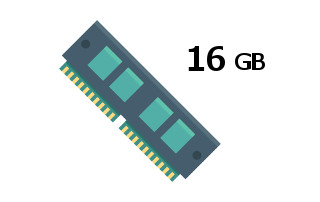 Graj bez przeszkód z pamięcią RAM 16 GB