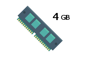 Wydajna pamięć RAM 4 GB