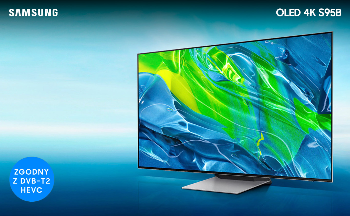 Telewizor Samsung OLED QE55S95BAT DVB-T2/HEVC - Opinie, Cena