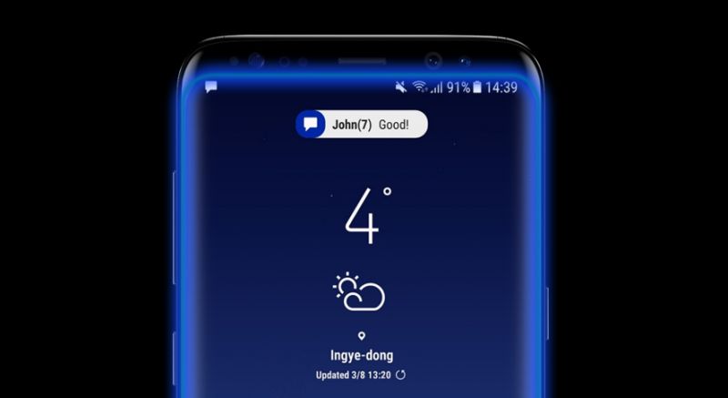 Samsung Dyskretne powiadomienia