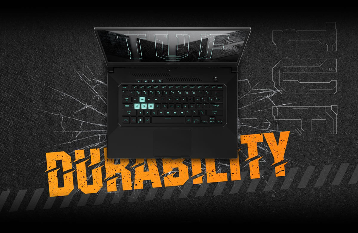 ASUS TUF DASH 15 — долговечность