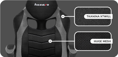 Унікальні матеріали в сірій сітці Force 2.5