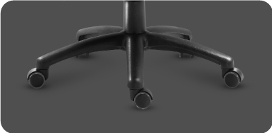 Колеса для захисту підлоги з сірої сітки Force 2.5