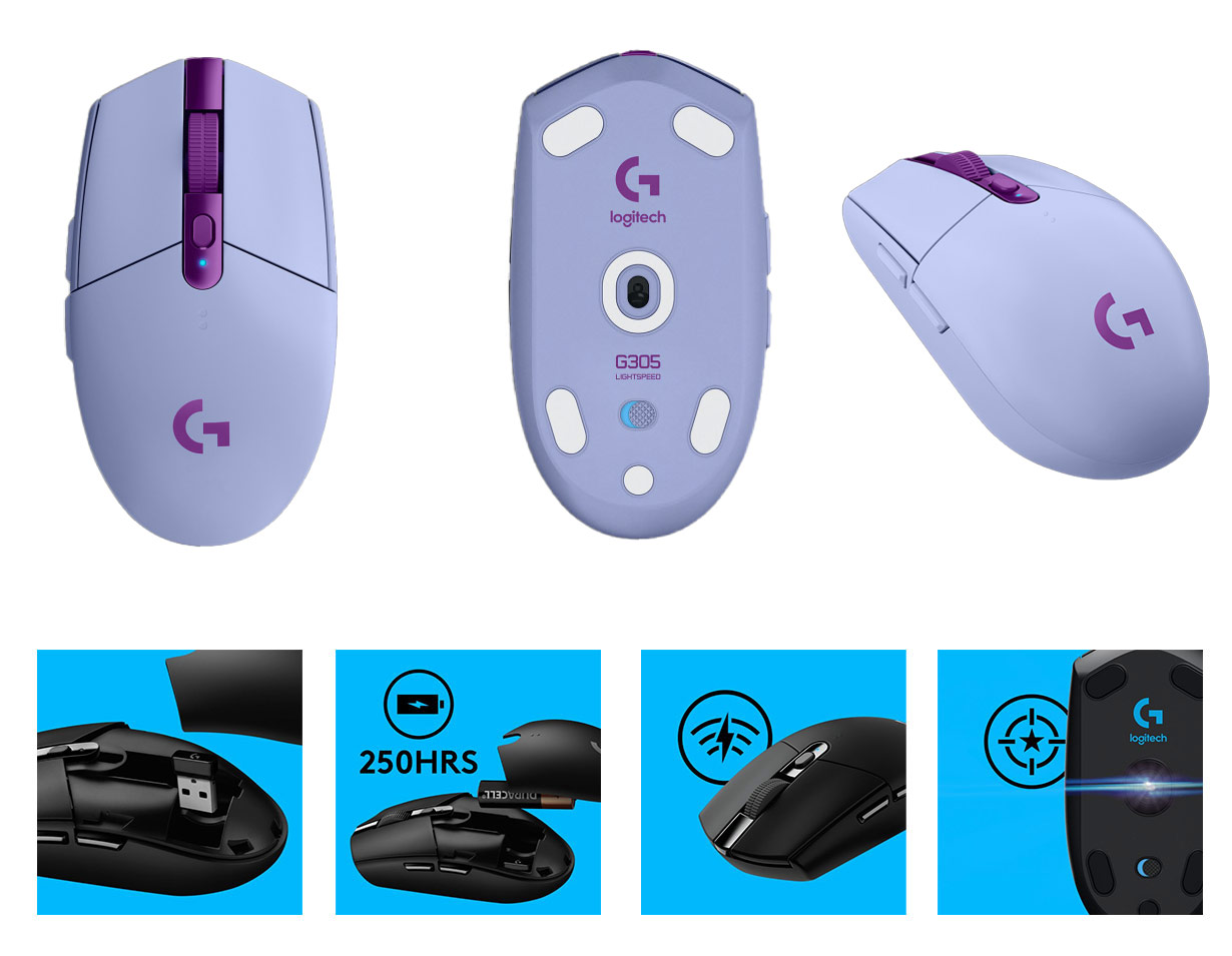 Logitech G305 (fioletowa) - Dobra cena, Opinie w Sklepie ...