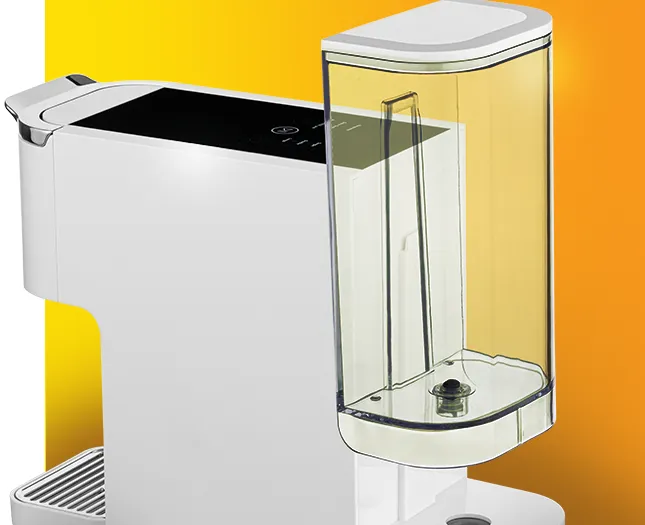 Піднятий прозорий резервуар для води на задній панелі Raven EEK001C