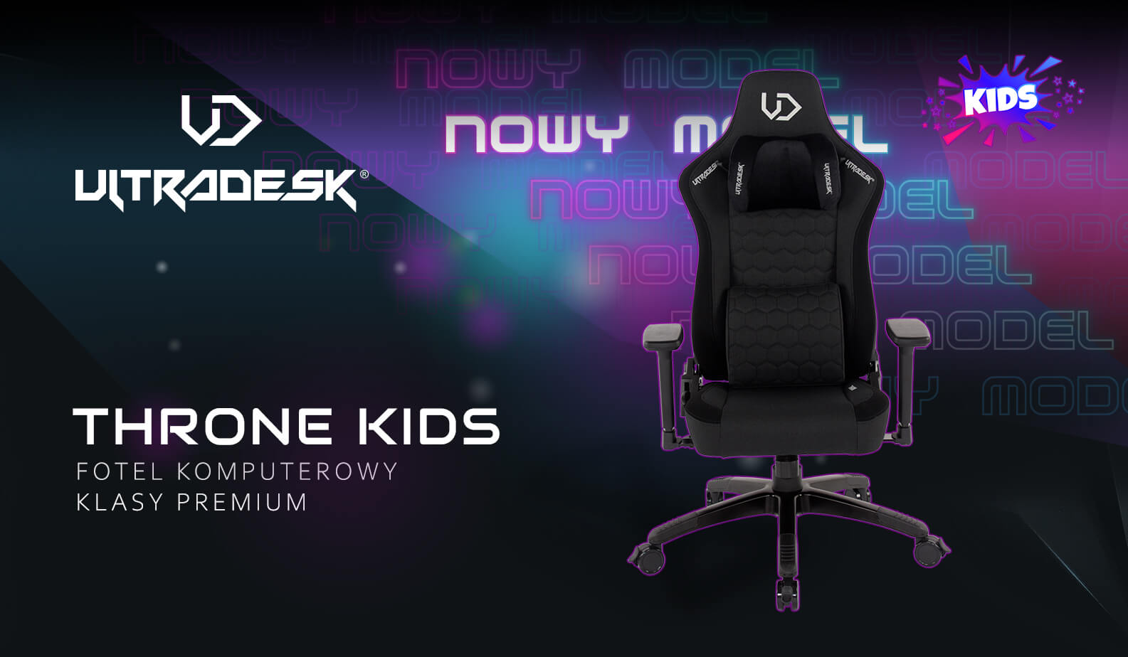 Fotel ULTRADESK THRONE KIDS