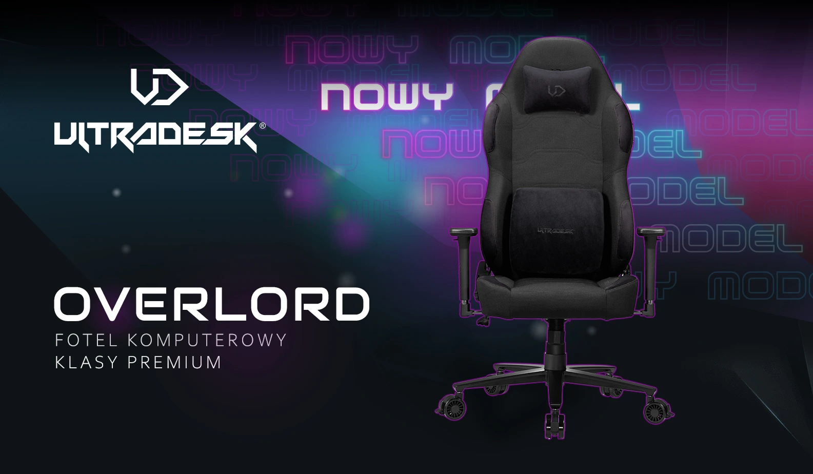 Fotel komputerowy klasy premium ULTRADESK THRONE