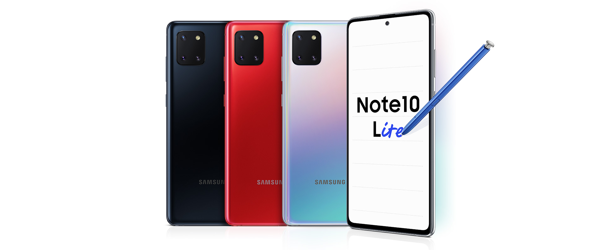 samsung galaxy note 10 lite colours