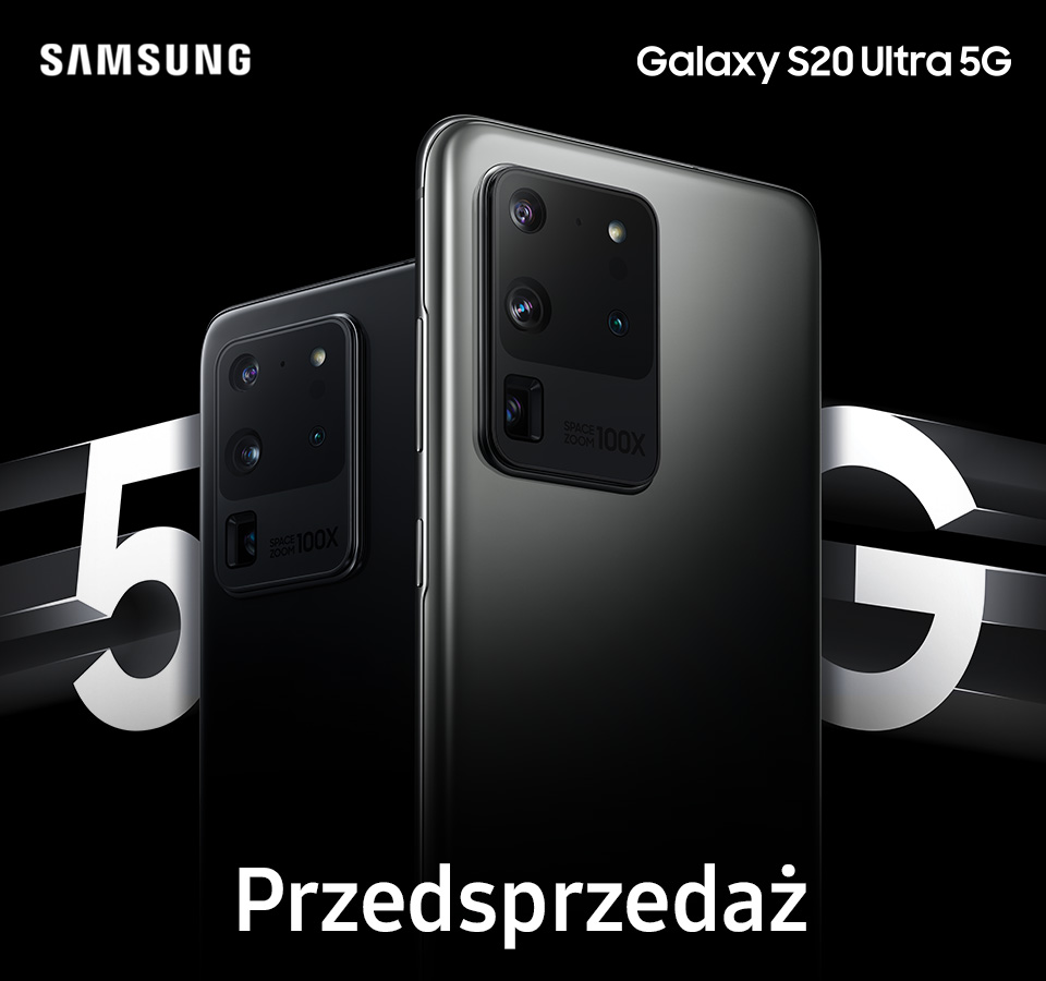 Samsung Galaxy S20 Ultra 5G (czarny) - Dobra cena, Opinie w Sklepie RTV