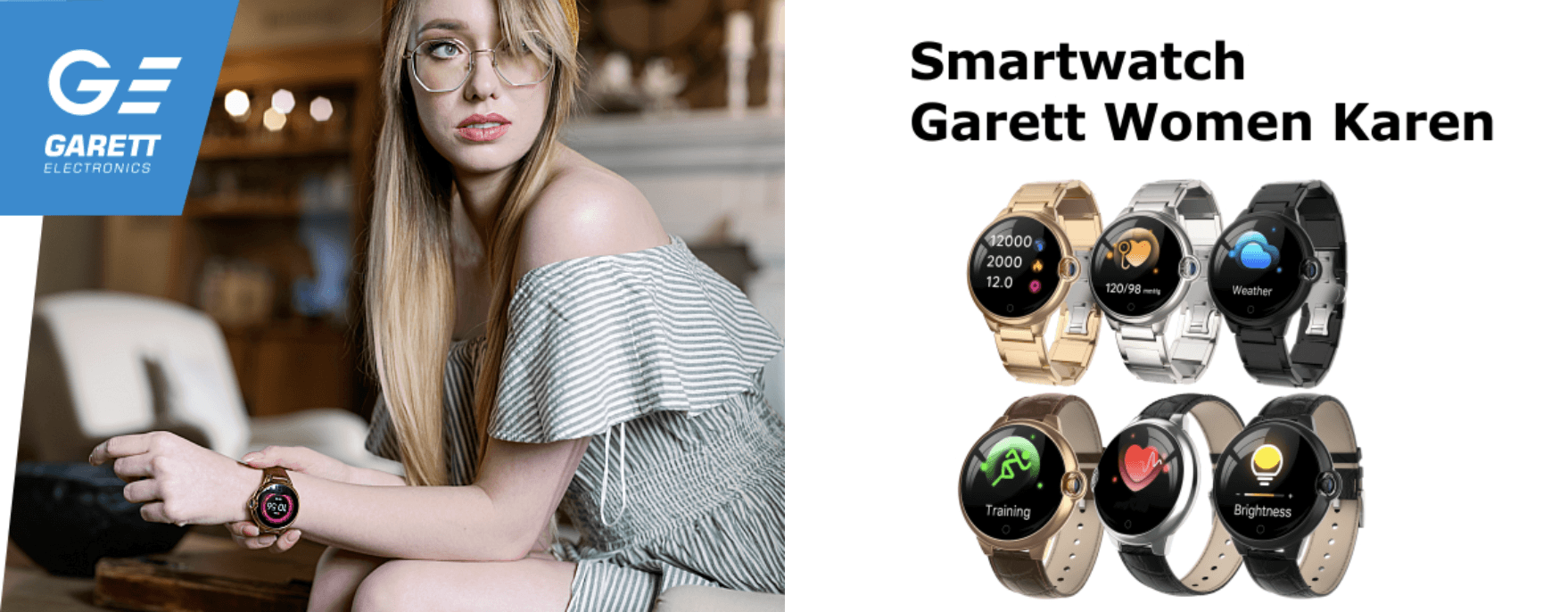 Smartwatch garett women online karen