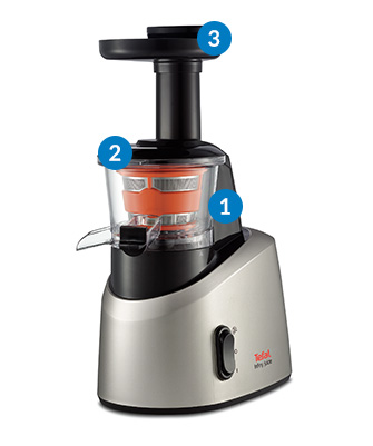 Tefal Infiny Press ZC255B Dobra cena, Opinie w Sklepie RTV Wyciskarka wolnoobrotowa TEFAL ZC150838 Juiceo Wyciskarki