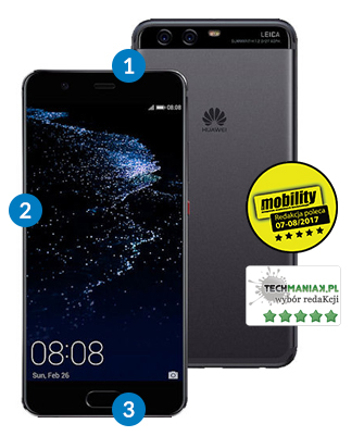 Smartfon Huawei P10 (czarny) - Opinie, Cena - RTV EURO AGD