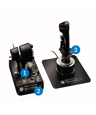 Thrustmaster HOTAS Warthog do PC Przewodowy - Dobra cena, Opinie w