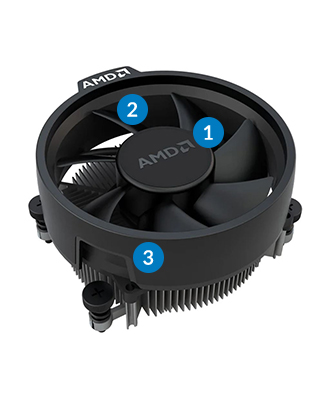 AMD Ryzen 5 2600 BOX　AM4 AMD Ryzen 5 2600X, 3.6 GHz, 16 MB, BOX (YD260XBCAFBOX