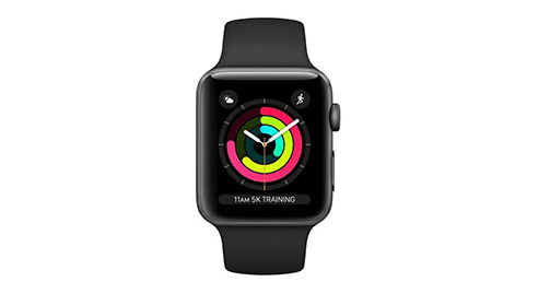 Apple Watch - Apple Watch Series 3/GPS/42mm/A1859 ⑥ APPLE Watch 3 GPS 42mm koperta z aluminium (gwiezdna szarość