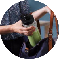 KIELICH I BIDON W JEDNYM