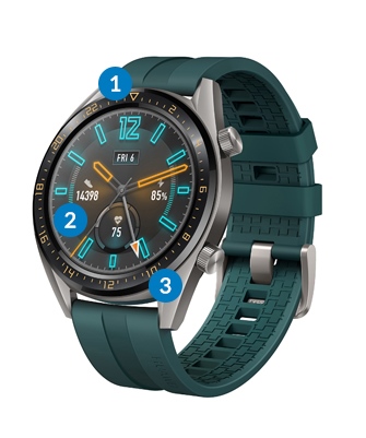 huawei watch gt sport orange