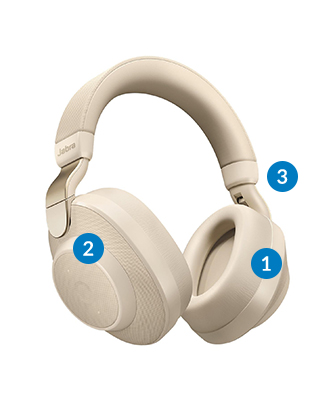 ヘッドホン Jabra ELITE 85T GOLD BEIGE CREAM Jabra Elite 85t [Gold Beige] 価格比較 - 価格.com