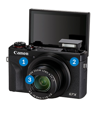 Aparat Canon PowerShot G7 X Mark III Czarny - Opinie, Cena - RTV