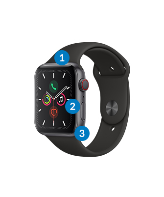 APPLE WATCH4 44 SGAL BK/SLP145-220 2018… APPLE WATCH4 44 SGAL BK/SLP145-220 2018… Amazon.com: Apple