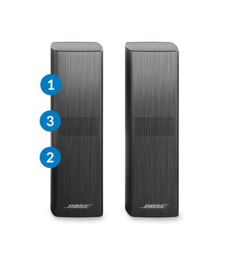 Kolumny Bose Surround Speakers 700 Czarny 2szt. do Soundbar Bose