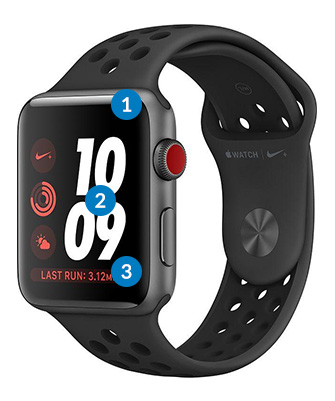 apple watch 4 nike  gps cellular 44mm