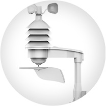 DANE O OPADACH I WIETRZE