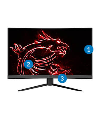 MSI OPTIX MAG272C 27インチ湾曲 165hz MSI、湾曲パネルを採用した27型ゲーミングモニター「Optix