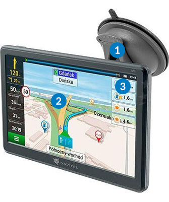 Navitel E707 Magnetic - Dobra cena, Opinie w Sklepie RTV EURO AGD