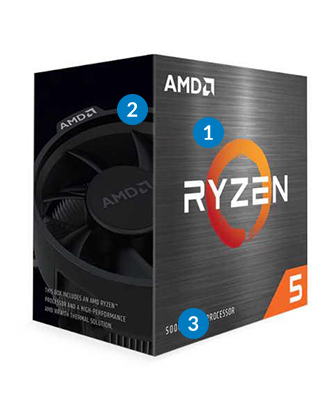 AMD Ryzen 5 5600X BOX 美品 Procesor AMD Ryzen 5 5600X 3,7GHz BOX (100-100000065BOX