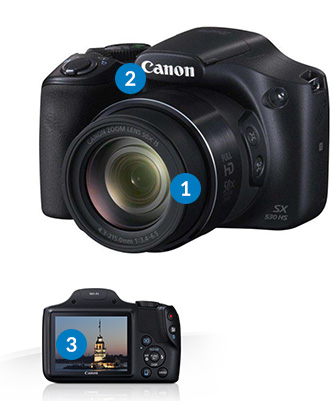 ■CANON(キヤノン) 　PowerShot SX530 HS Amazon | Canon PowerShot sx530 HS 16.0 MP CMOSデジタルカメラ