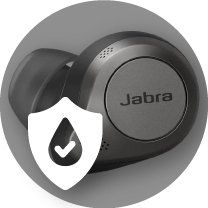 Jabra Elite 85t、titanium black Słuchawki bezprzewodowe Jabra Elite 85t Dokanałowe Bluetooth