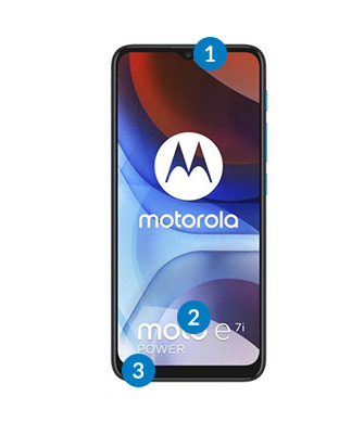 Motorola moto e7 powerスマートフォン 2台 Motorola moto e7 powerスマートフォン 2台