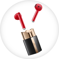 ファーウェイHuawei FreeBuds Lipstick 赤 HUAWEI ファーウェイ FreeBuds Lipstick／Red 高解像度音質 軽く